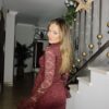 VESTIDO JUDITH BERENJENA - Imagen 2