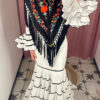 VESTIDO FLAMENCA CATALINA BLANCO