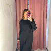 VESTIDO DOBLE NEGRO - Imagen 2
