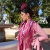 VESTIDO FLAMENCA JIMENA MAQUILLAJE con lazo - Imagen 3