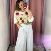 PANTALÓN PINZA RAYAS AZUL - Imagen 3