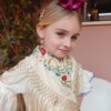 MANTONCILLO ANTIGUO NIÑA BEIGE
