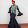VESTIDO FLAMENCA CAYETANA NEGRO