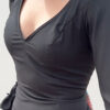 VESTIDO FLAMENCA CAYETANA NEGRO - Imagen 2