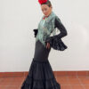 VESTIDO FLAMENCA CAYETANA NEGRO - Imagen 3