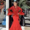 VESTIDO CAYETANA ROJO - Imagen 2