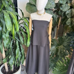VESTIDO DOBLE CHOCOLATE