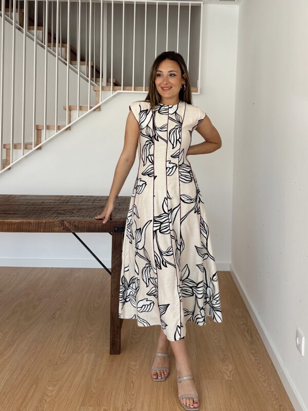 VESTIDO LÍNEAS - Imagen 2