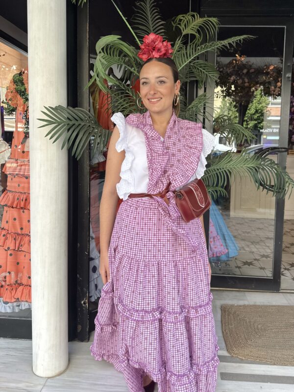 FALDA + PICO ROMERO MALVA - Imagen 2