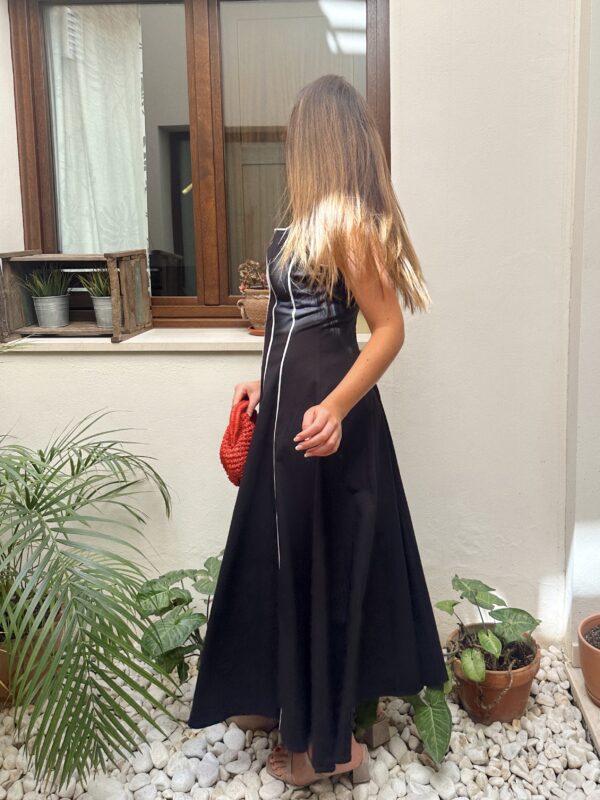 VESTIDO ARIADNE NEGRO - Imagen 2