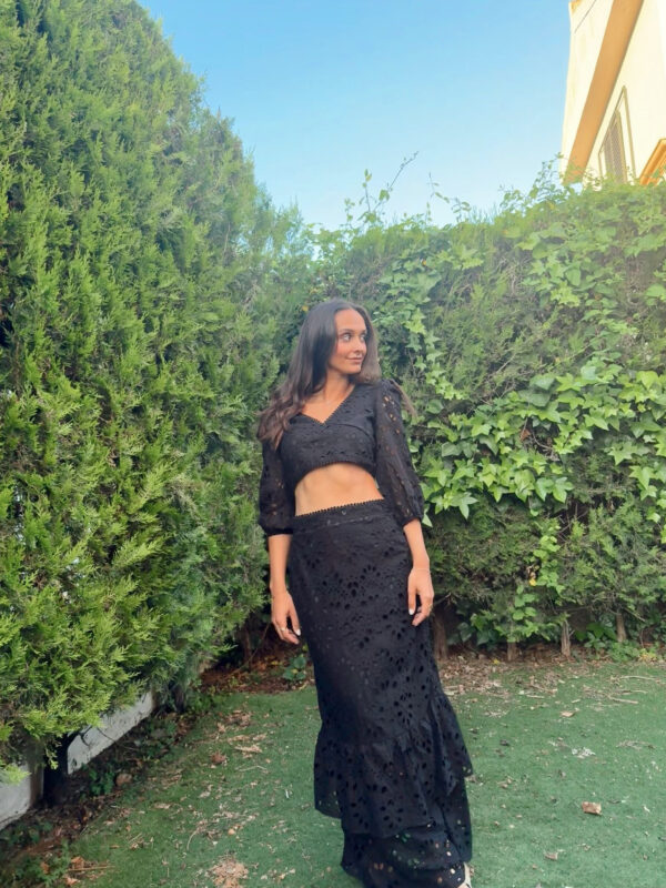 CONJUNTO PERFORADO NEGRO