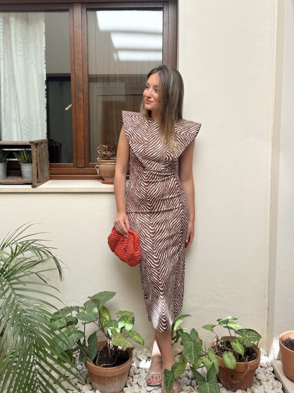 VESTIDO EIDER ZEBRA - Imagen 3