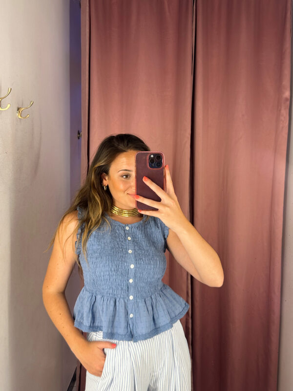 BLUSA TINA AZUL